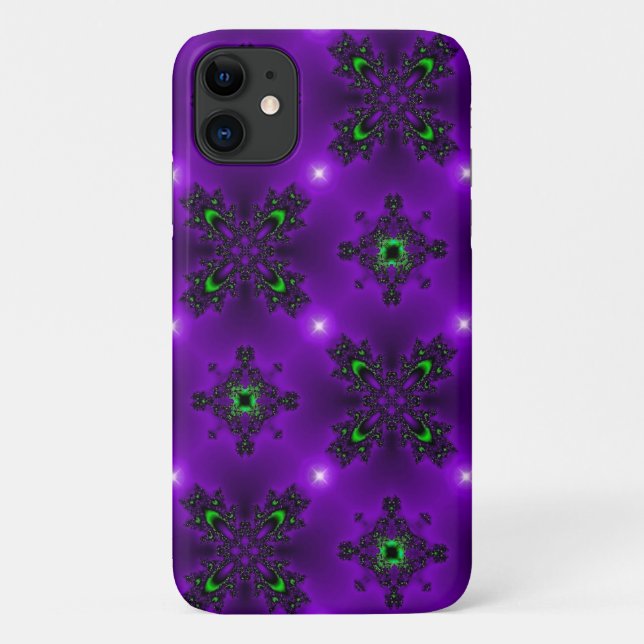 Coques Case-Mate iPhone Fleurs Artdeco dans le style rétro (Dos)