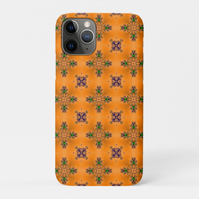Coques Case-Mate iPhone Fleurs Artdeco dans le style rétro (Dos)