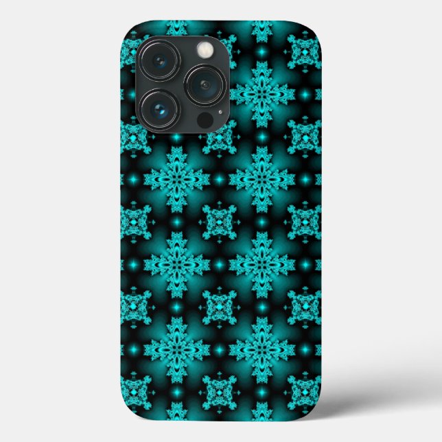 Coques Case-Mate iPhone Fleurs Artdeco dans le style rétro (Verso)