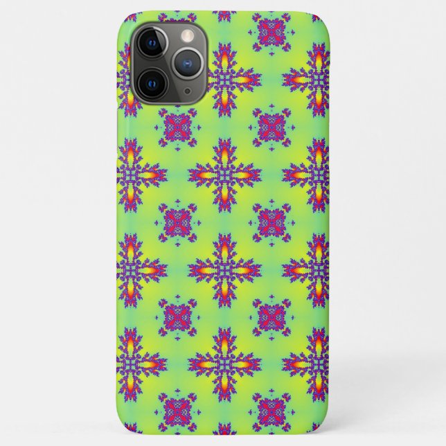 Coques Case-Mate iPhone Fleurs Artdeco dans le style rétro (Dos)