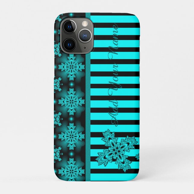Coques Case-Mate iPhone Fleurs Artdeco en style Rétro, Ajouter votre nom (Dos)