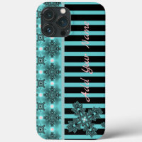 Fleurs Artdeco en style Rétro, Ajouter votre nom