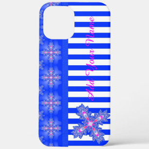 Case-Mate iPhone Case Fleurs Artdeco en style Rétro, Ajouter votre nom