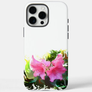 Coque iPhone 16 Pro Max Fleurs azalées
