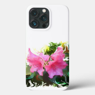 iPhone 13 Pro Case Fleurs azalées