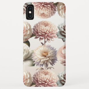 Case-Mate iPhone Case Fleurs blanches crémeuses roses