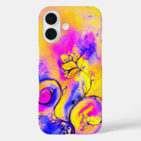 FLEURS BLANCHES rose jaune violet
