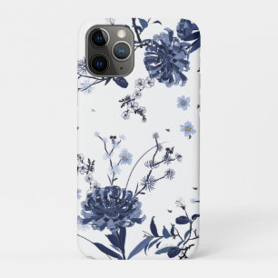 Case-Mate iPhone Case Fleurs bleues