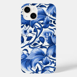 Coque Case-Mate iPhone Fleurs bleues Indigo