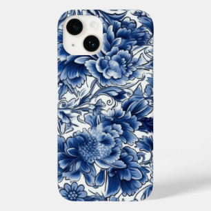 Coque Case-Mate iPhone Fleurs bleues Indigo