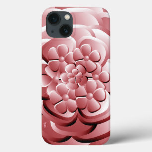 Case-Mate iPhone Case Fleurs Chrome - Coque-coque iphone en caoutchouc