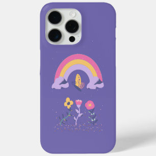 Coque Case-Mate iPhone Fleurs Cloud Arc-en-ciel