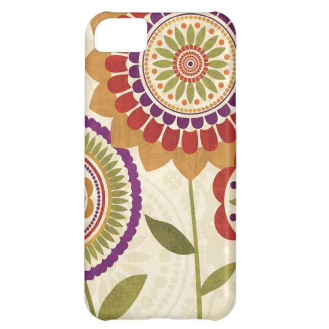 Coques Case-Mate iPhone Fleurs contemporaines d'automne (Dos)