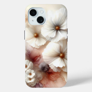 Coque Case-Mate iPhone Fleurs Cosmos Ethérées