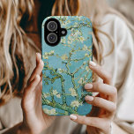 Coque Pour iPhone 16 Fleurs d'amandes | Vincent van Gogh<br><div class="desc">Almond Blossoms (1890) de l'artiste néerlandais Vincent van Gogh (1853-1890). Le tableau de Van Gogh's Almond Blossoms présente des fleurs blanches délicates dressées contre un ciel turquoise vibrant, symbolisant une nouvelle vie et un renouveau. Inspiré de l'art japonais, les branches élégantes et les lignes fluides créent un sentiment de sérénité...</div>