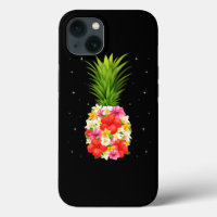 Fleurs d'ananas femmes filles Aloha Hawaii Hawaiia
