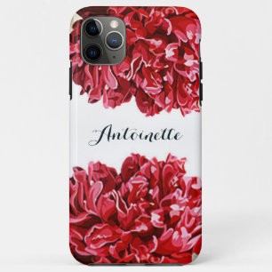 Case-Mate iPhone Case Fleurs d'aquarelle rouge Floral Élégant Personnali