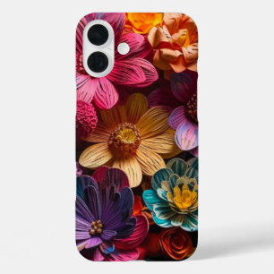 Coque Pour iPhone 16 Plus Fleurs d'art