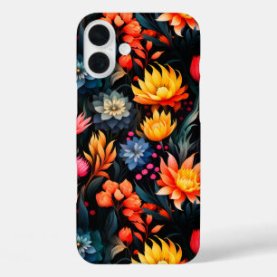 Coque Pour iPhone 16 Plus Fleurs d'art