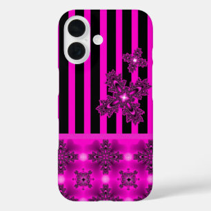 Coque Pour iPhone 16 Fleurs d'art rétro