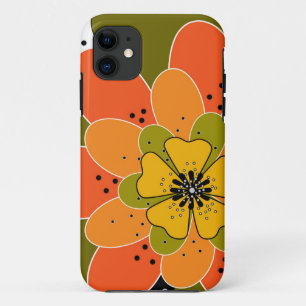 Case-Mate iPhone Case Fleurs d'automne, automne, fleur, illustration jet