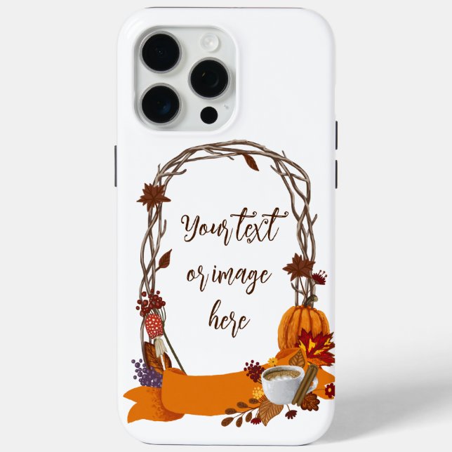 Coques Case-Mate iPhone Fleurs d'automne florales Fleurs d'automne (Verso)