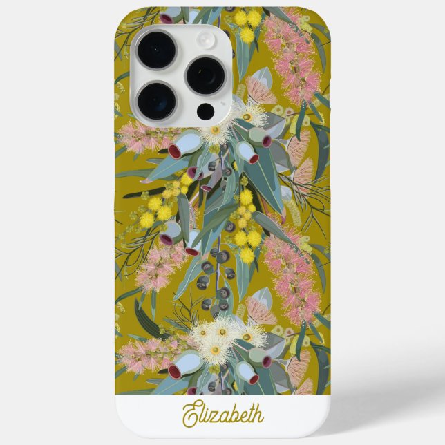 Coques Case-Mate iPhone Fleurs de brousse australiennes natives personnali (Verso)
