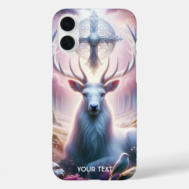 Coques Case-Mate iPhone Fleurs de cerfs rois mignonnes Imaginaires (Verso)