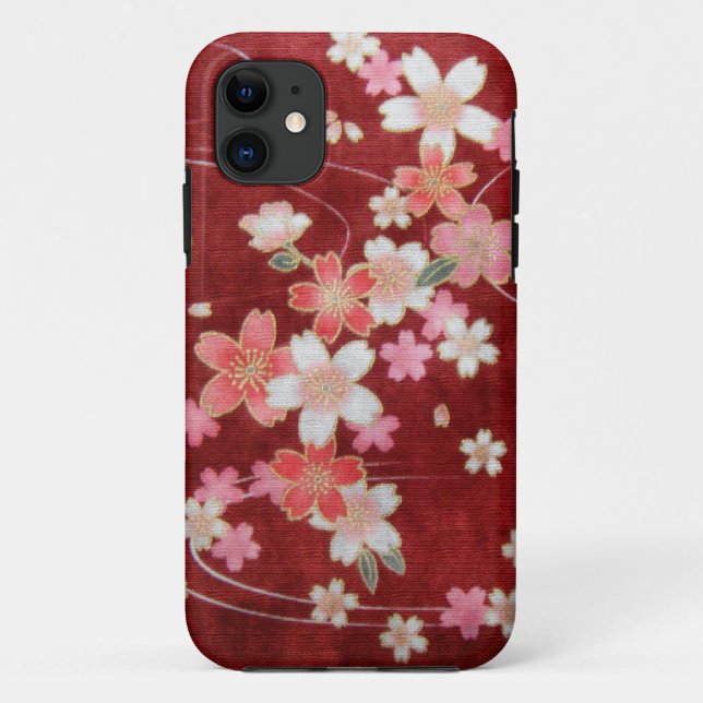 COQUES Case-Mate iPhone FLEURS DE CERISIER WISP - COLLECTION D'IMPRESSION (Dos)