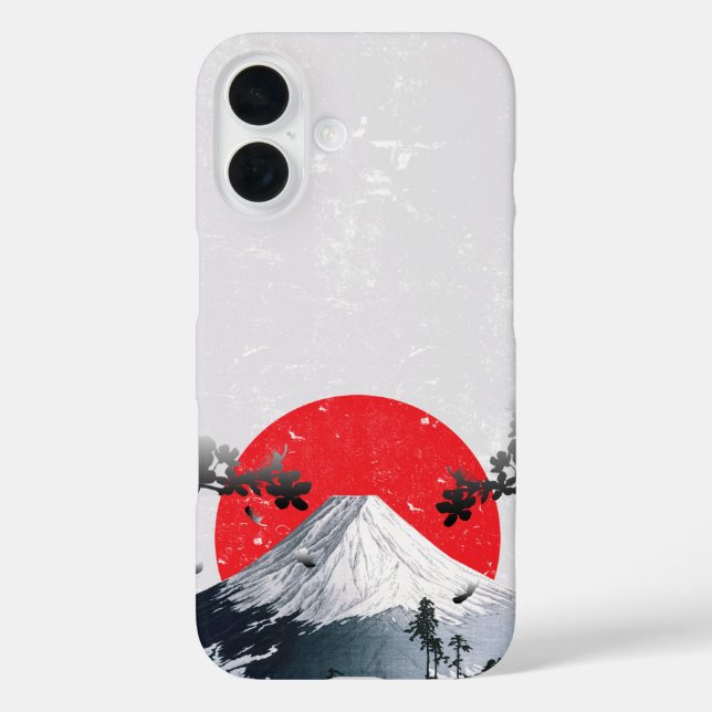 Coques Case-Mate iPhone Fleurs de cerisiers Mont Fuji Japon (Verso)