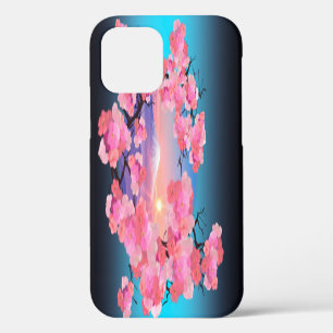 Case-Mate iPhone Case Fleurs de cerisiers par le Mont Fuji
