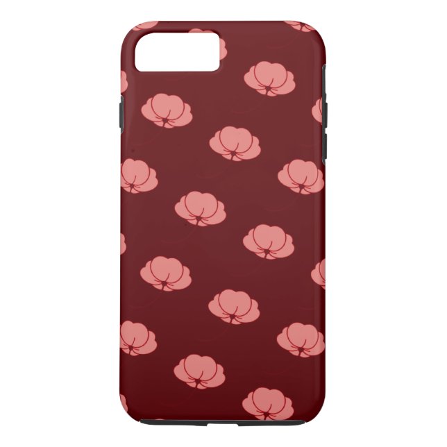 Coques Case-Mate iPhone Fleurs de chrysanthème japonais rose (Dos)
