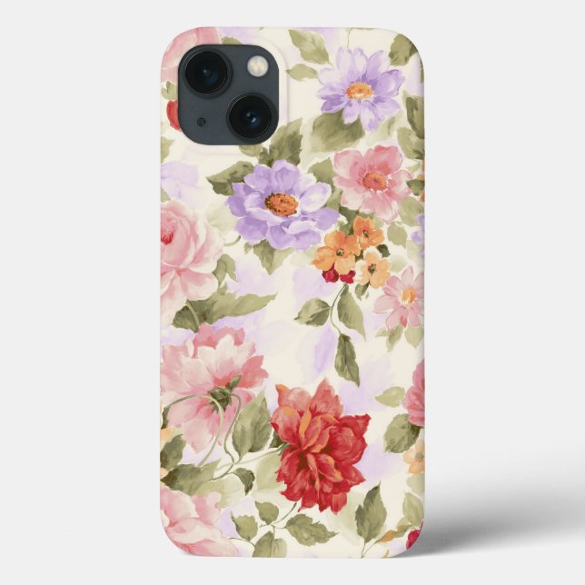 Coques Case-Mate iPhone Fleurs de jardin (Verso)