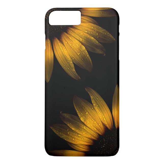 Coques Case-Mate iPhone Fleurs de jardin 28 tournesol (Dos)