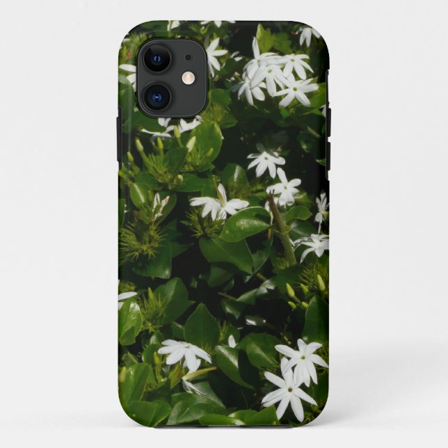 Coques Case-Mate iPhone Fleurs de jasmin Botanique tropicale florale (Dos)