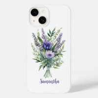Fleurs de lavande violettes personnalisées Eucalyp