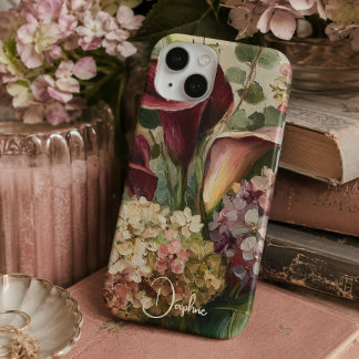 Coque Case-Mate iPhone Fleurs de Lys Callas Personnalisées Vintage