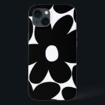 Case-Mate iPhone Case Fleurs de marguerite rétro en noir et blanc #1 #fl<br><div class="desc">Fleurs de marguerite rétro en noir et blanc #1 #floral</div>