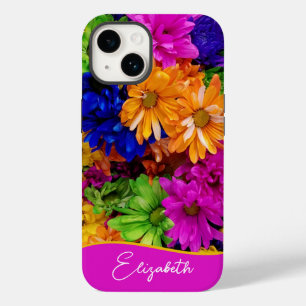 Coque Case-Mate iPhone Fleurs de marguerites colorées