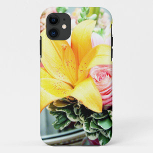 Case-Mate iPhone Case fleurs de mariage rose orange étoile lis rose