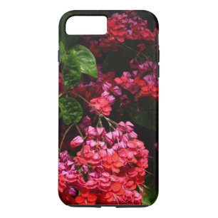 Coque Case-Mate iPhone Fleurs de pagode colorées rouge et rose
