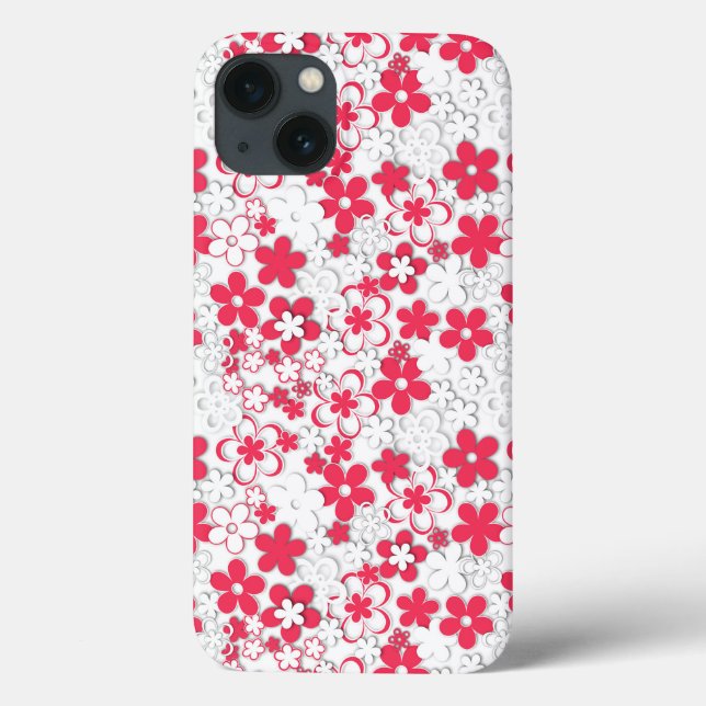 Coques Case-Mate iPhone Fleurs de papier (Verso)