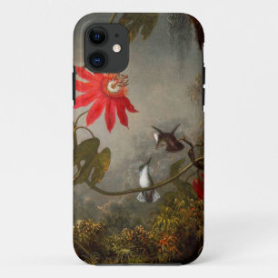 Case-Mate iPhone Case Fleurs de passion avec tête de colibris