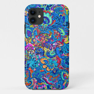 Etui iPhone Case-Mate Fleurs de peinture abstraites jolies et colorées