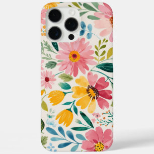 Coque iPhone 16 Pro Max Fleurs de printemps