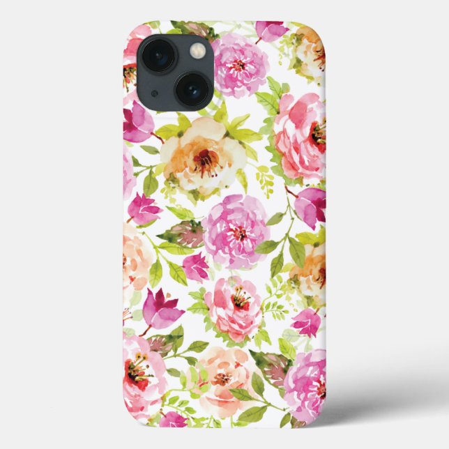 Coques Case-Mate iPhone Fleurs de printemps (Verso)