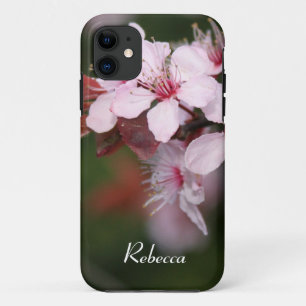 Coques Pour iPhone fleurs de prune rose pâle