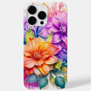 COQUE Case-Mate iPhone FLEURS DE REGARDE 3D CLAIREMENT COLORÉES