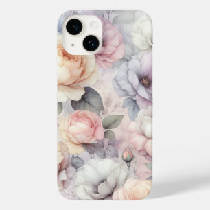 Coque Case-Mate iPhone Fleurs de rose élégantes