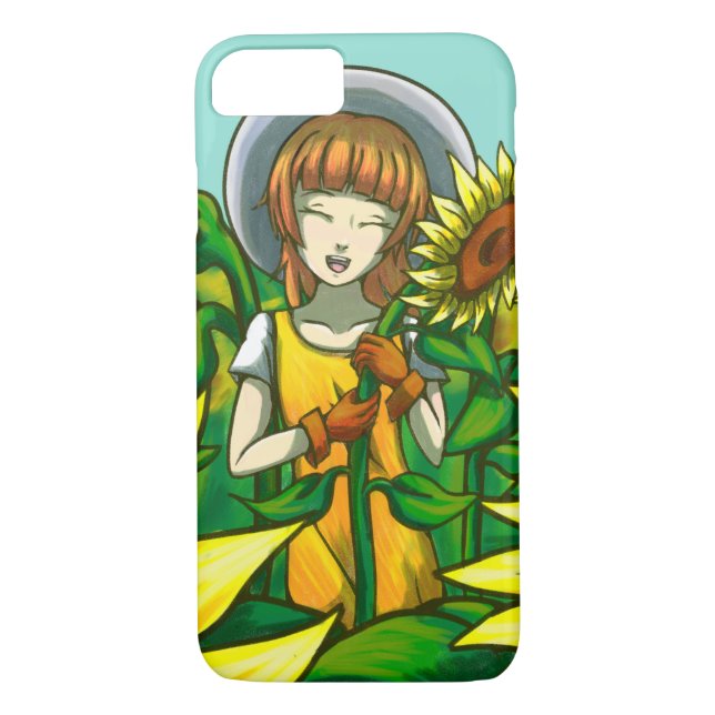Coques Case-Mate iPhone Fleurs de soleil (Dos)